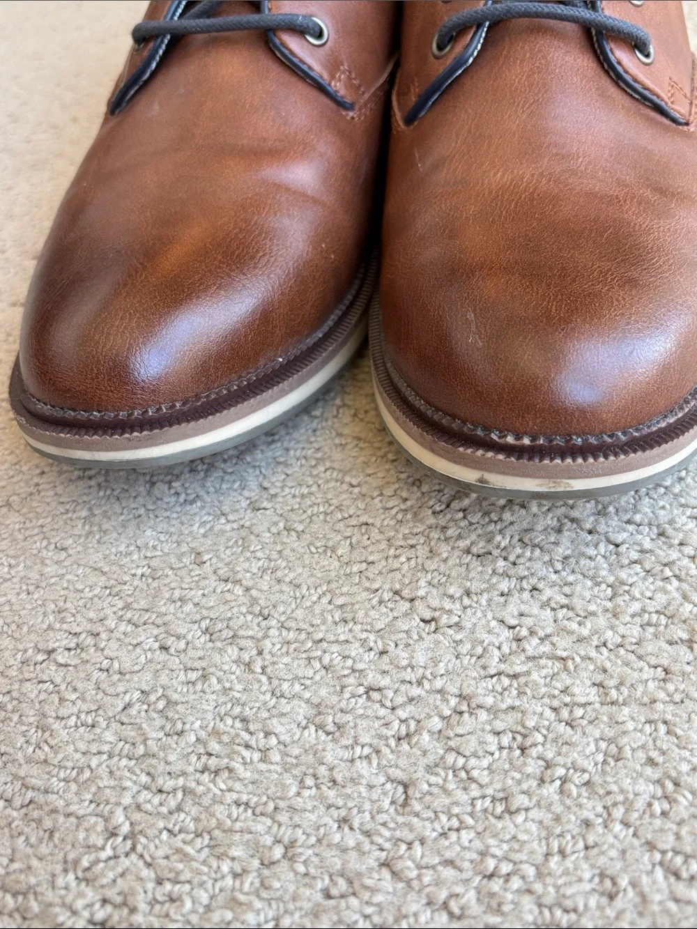 Sonoma Men’s Freer Dress Shoes - Cognac